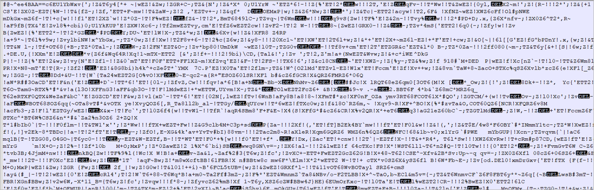Third stage of malware (JSE file)