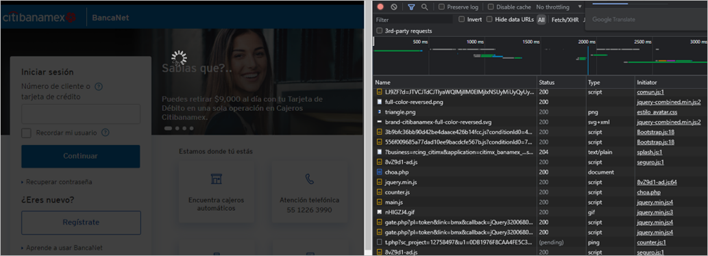 Injecting malicious code process